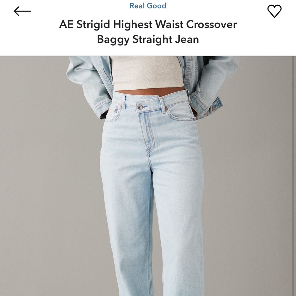 American Eagle straight leg jeans